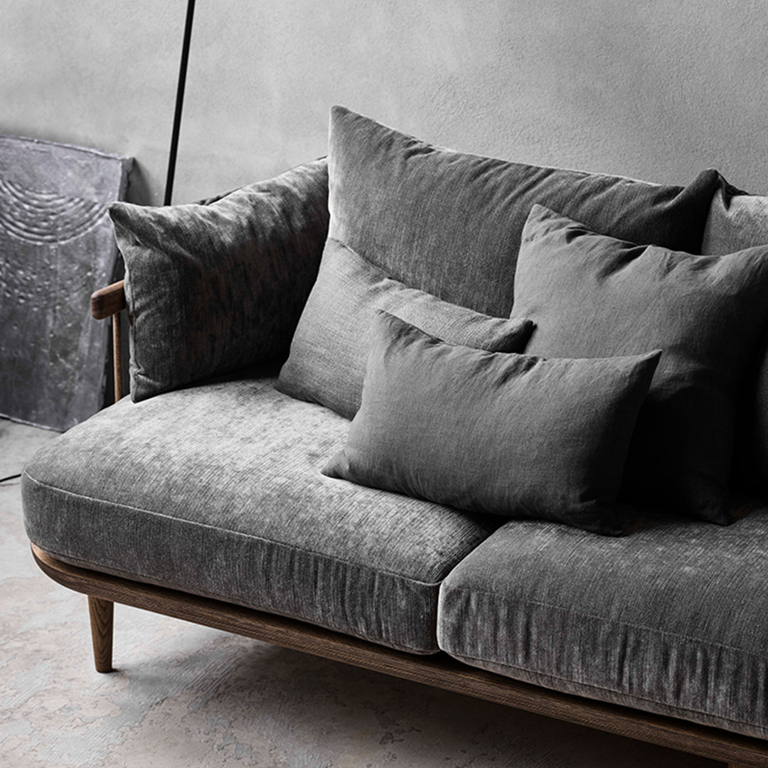FLY SC3 2-Seater Sofa with Side Tables - Modern Living Room Furniture for Small Spaces | Perfect for Apartments, Condos & Cozy Home Decor