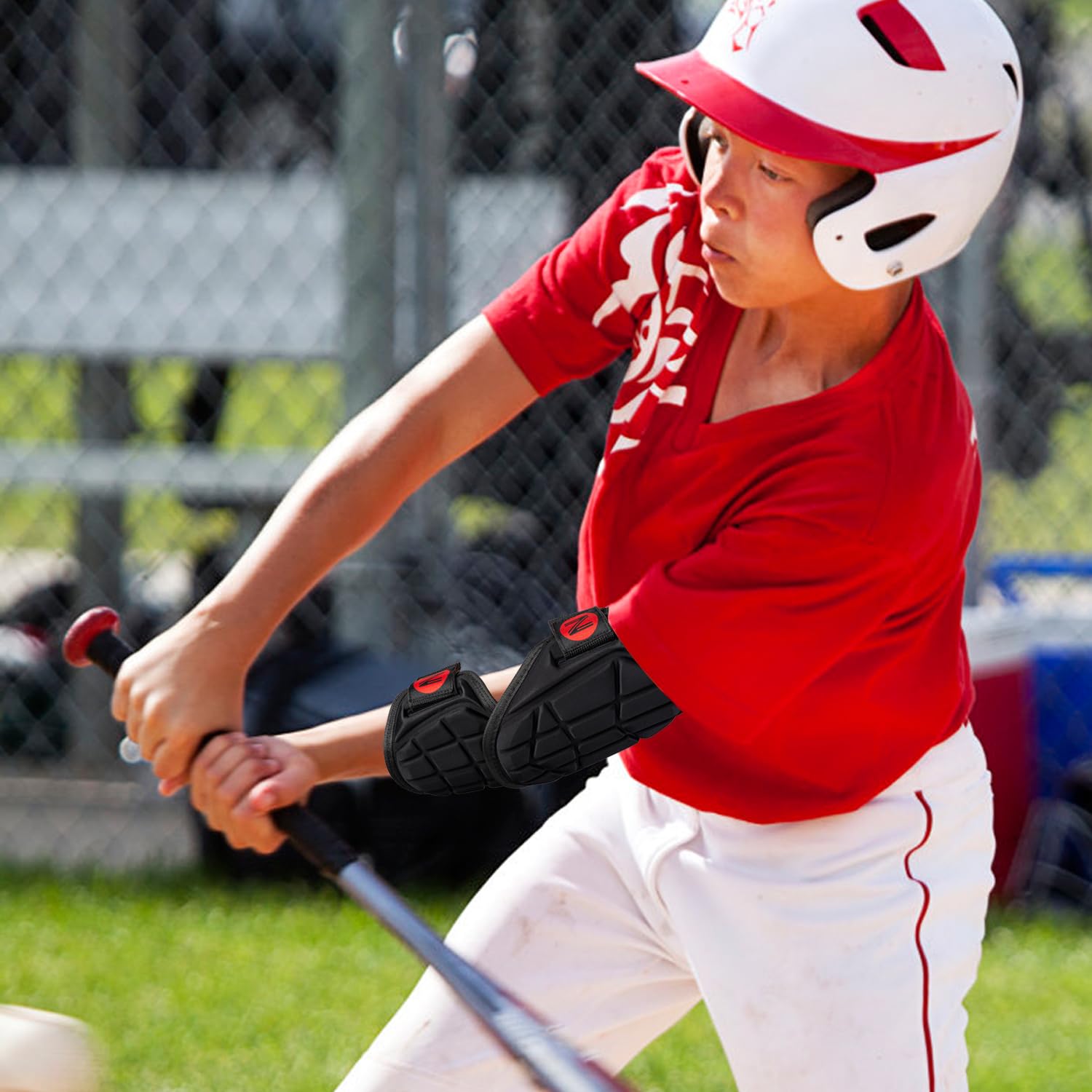 Baseball & Softball Elbow Guard Pad for Youth & Adult - Protective Gear for Hitting, Pitching & Fielding - Ideal for Training, Games & Practice Sessions