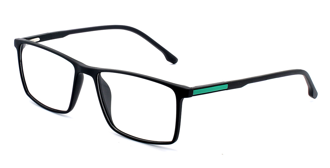 Subtle Plastic Rectangular Reading Glasses ME03 05 - Lightweight & Stylish Eyewear for Reading, Computer Use & Daily Activities