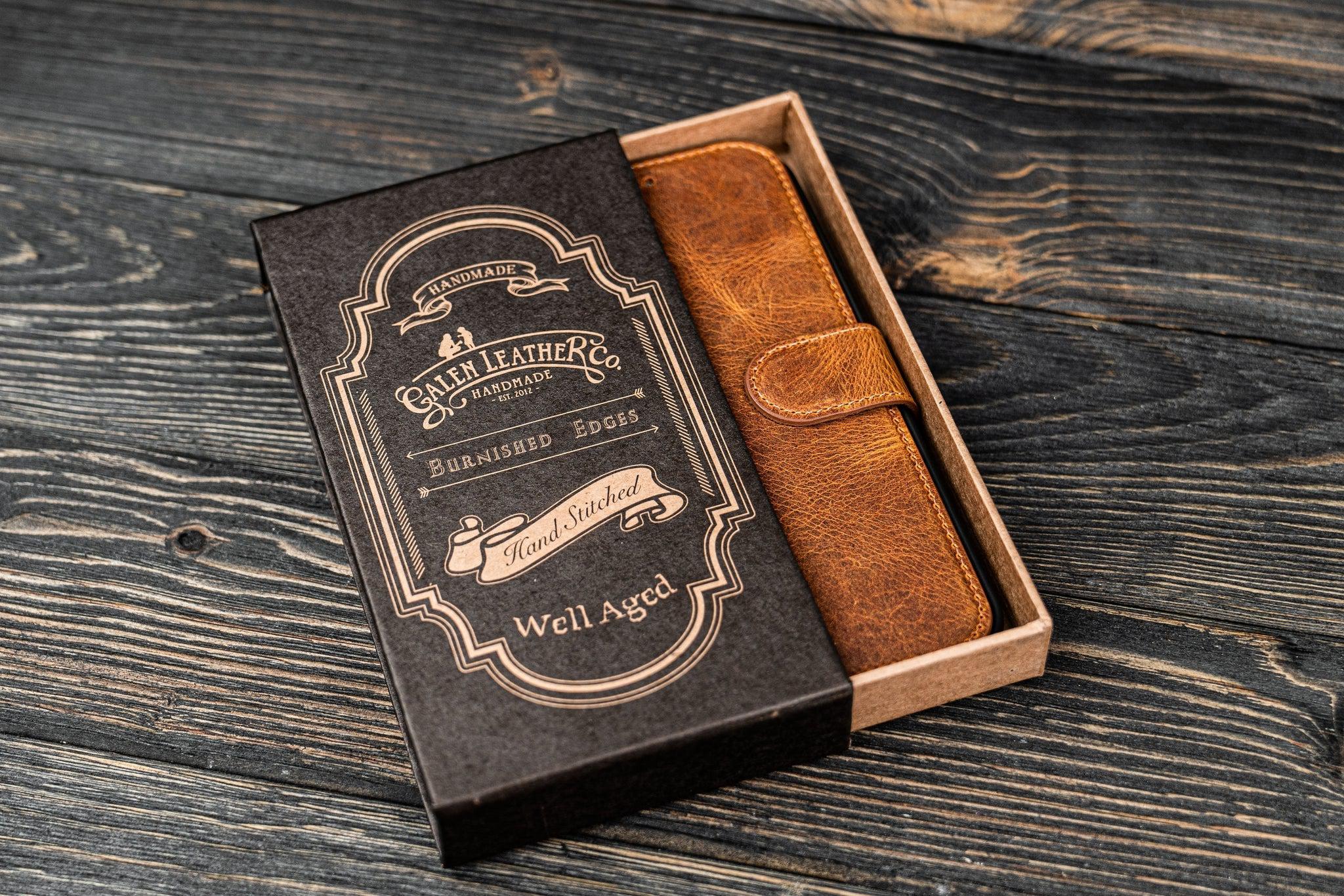 Premium Detachable Leather Wallet Case for iPhone 12 Mini - Slim Magnetic Card Holder & Phone Cover for Everyday Use, Travel & Business