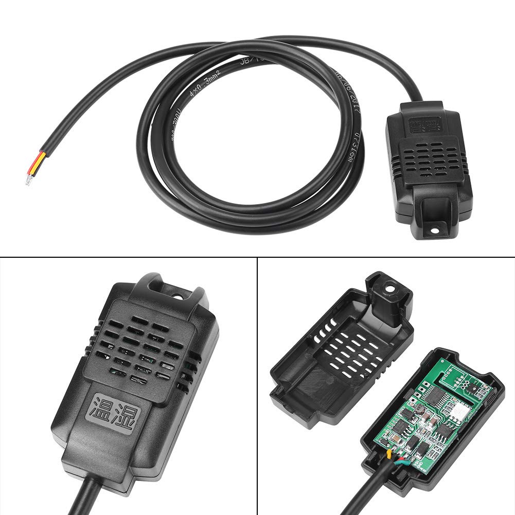 High Protection Power 0.3W Monitoring Sensor - Temperature & Humidity Transmitter with Interchangeable Control Circuit for Electronics | Ideal for Smart Homes, Industrial Automation & IoT Devices
