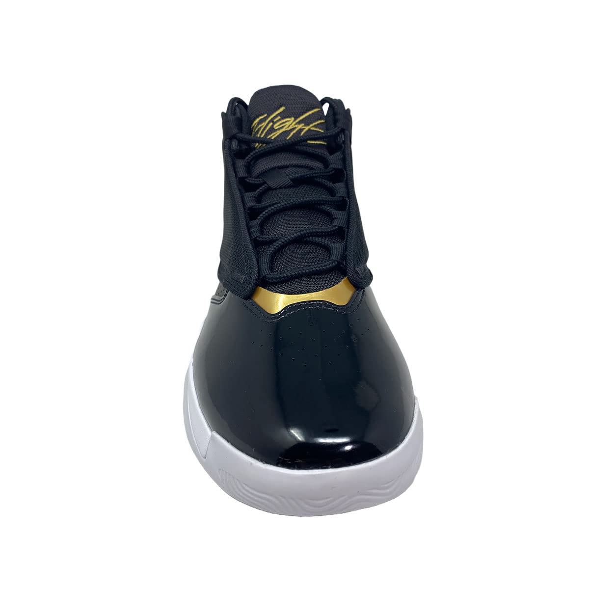 Nike Air Jordan Max Aura 4 Men's Basketball Shoes - Black/Metallic Gold-White - Size 10 US | High-Performance Sneakers for Basketball, Running & Streetwear Fashion