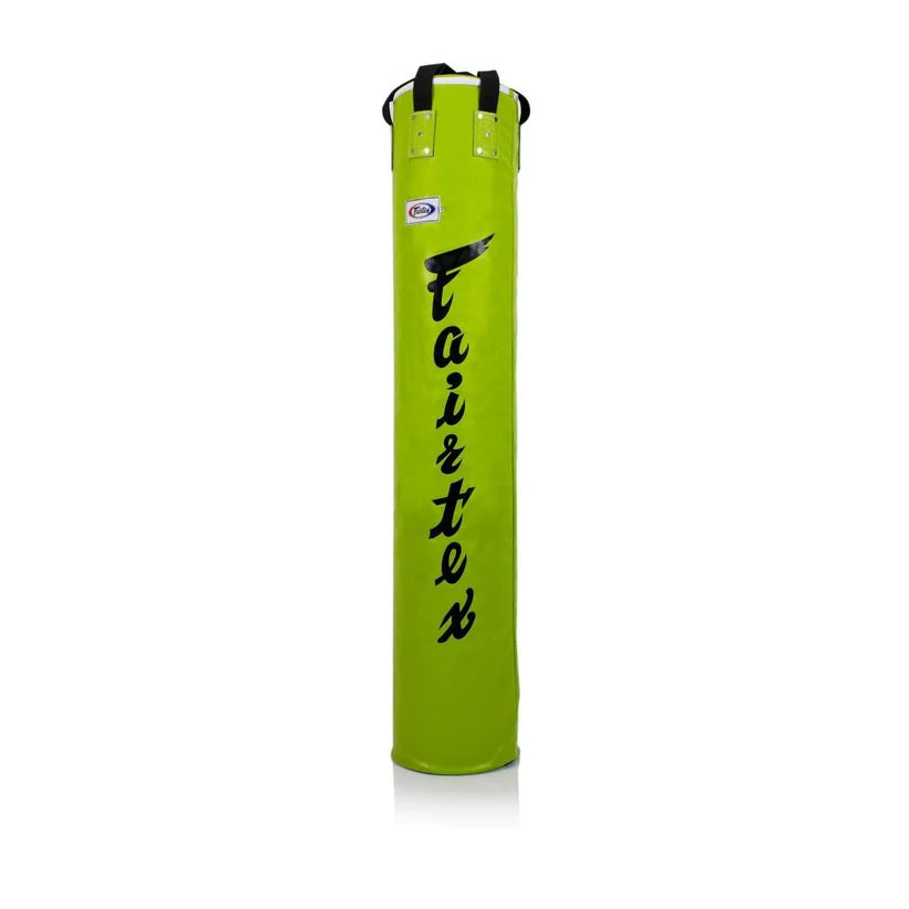 Fairtex HB6 6FT Muay Thai Heavy Duty Banana Punching Bag for Kickboxing, MMA Training & Home Gym Workouts - Premium Boxing Equipment for Adults & Fighters