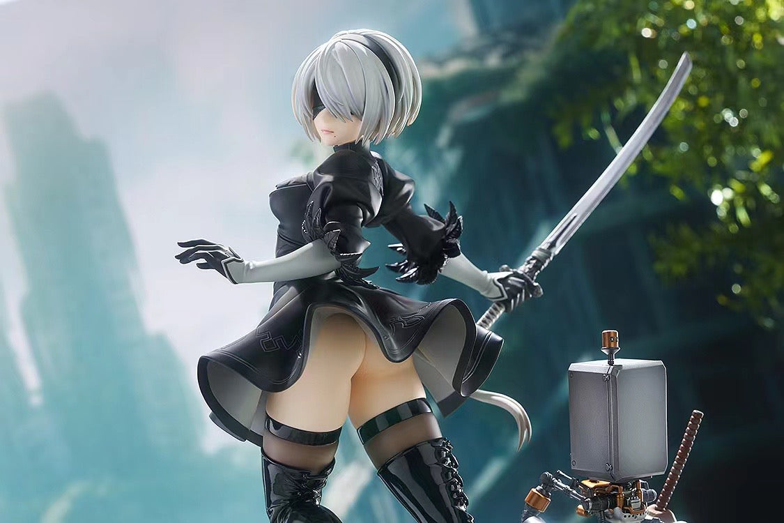 Max Factory Nier Automata 2B Action Figure - Collectible Anime Character Model for Gamers & Fans | Perfect for Display, Cosplay & Gift Giving
