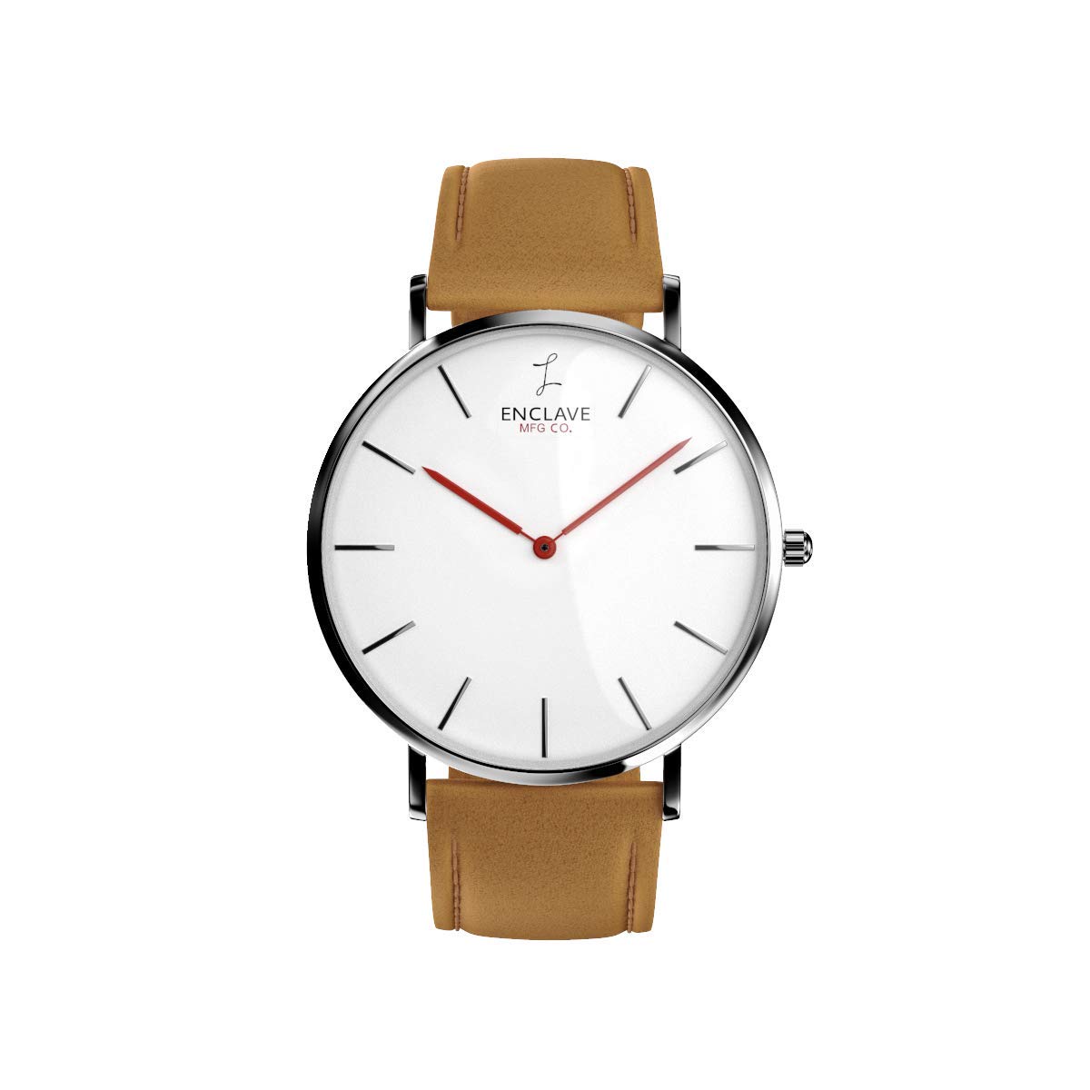Enclave Levante Slim Minimalist Men's Watch - Sapphire Crystal Display - Water Resistant & Durable - Perfect for Business, Casual & Everyday Wear
