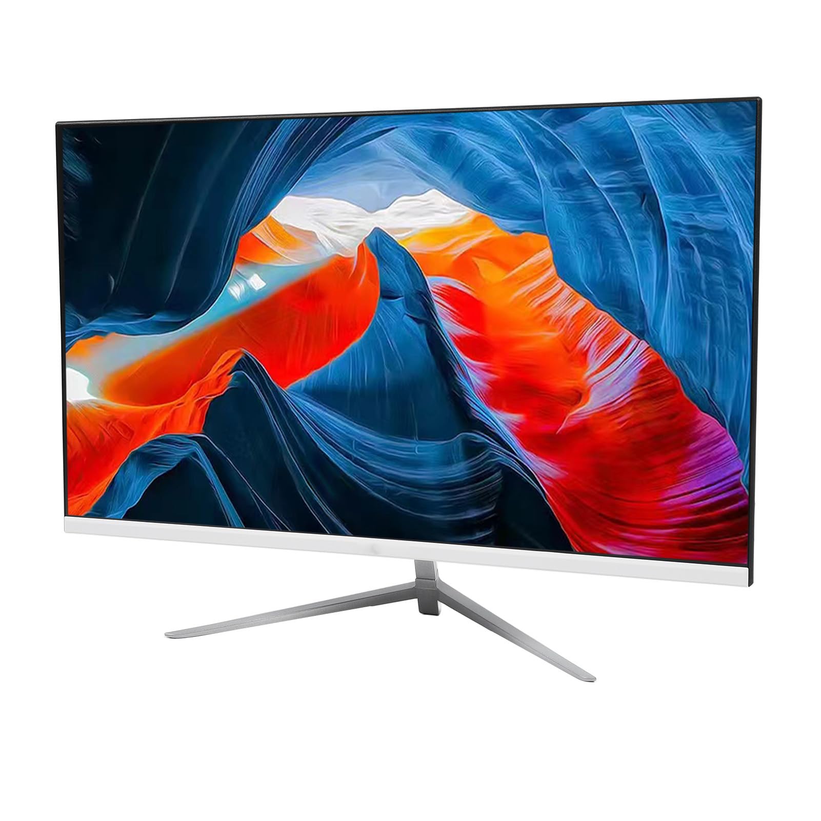 27 Inch Yunseity Gaming Monitor - 2560x1440 QHD Resolution, 100-240V AC Computer Screen for Home Office & School (EU Plug) | Perfect for Work, Study & Entertainment