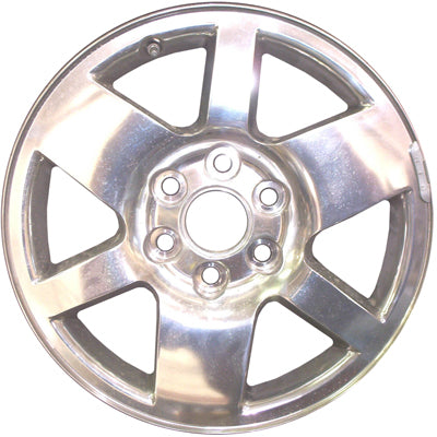 18 Inch GMC Sierra OEM Polished Aluminum Wheel Rim ALY05302 (2007-2013 Models) - Perfect for Off-Roading & Truck Upgrades - Replacement Part #9595664