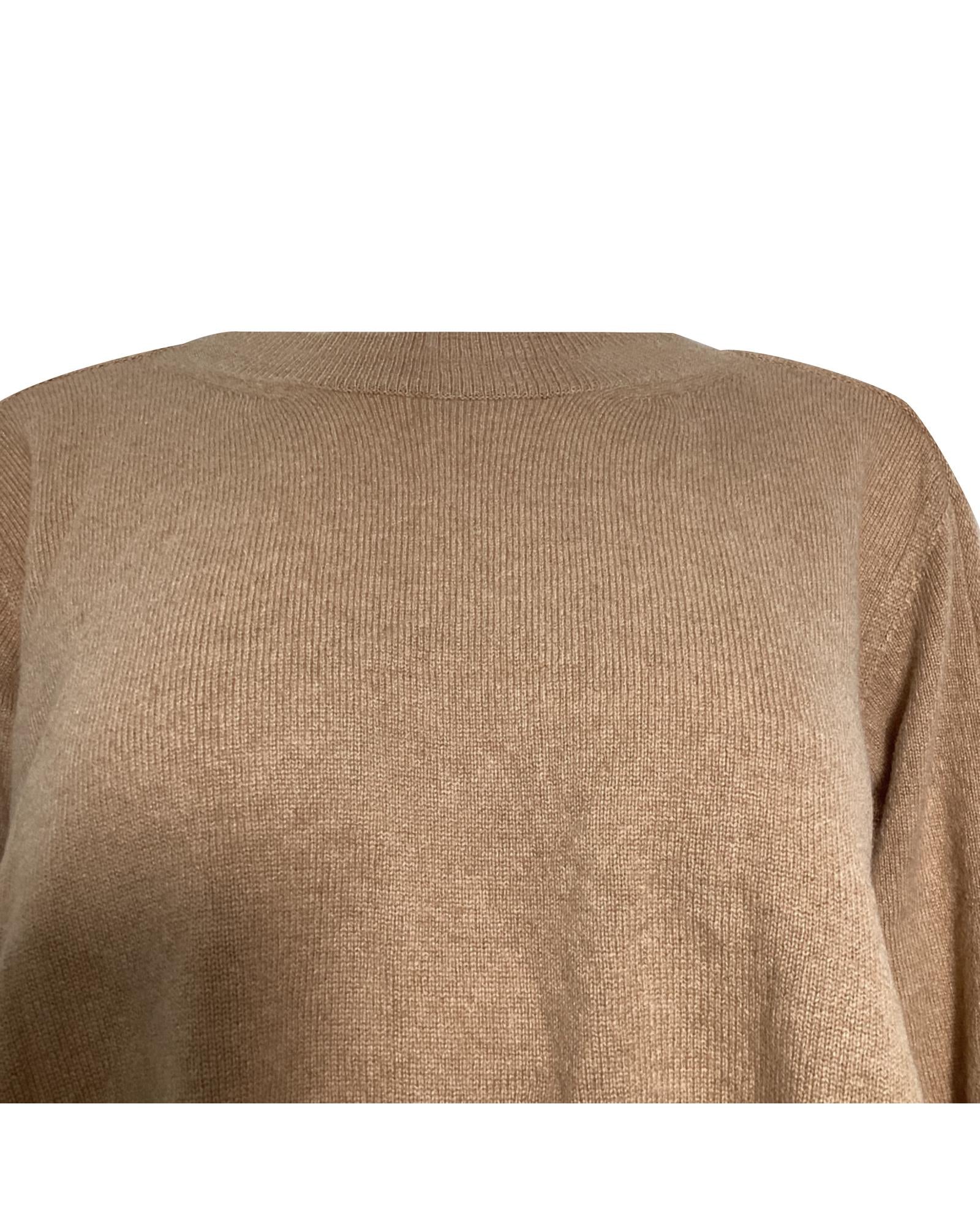 Asymmetrical Hem Cashmere Sweater for Women - Soft Luxurious Winter Pullover - Perfect for Office, Date Night & Holiday Outfits