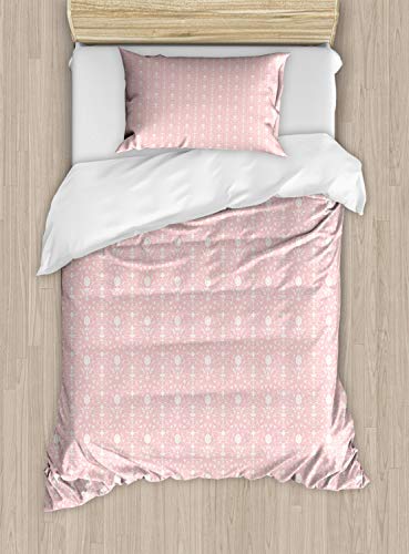 Pale Pink and White
