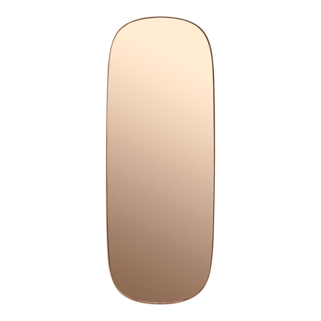 Anderssen Voll Framed Mirror by Muuto - Modern Scandinavian Wall Mirror for Living Room, Bedroom & Entryway Decor