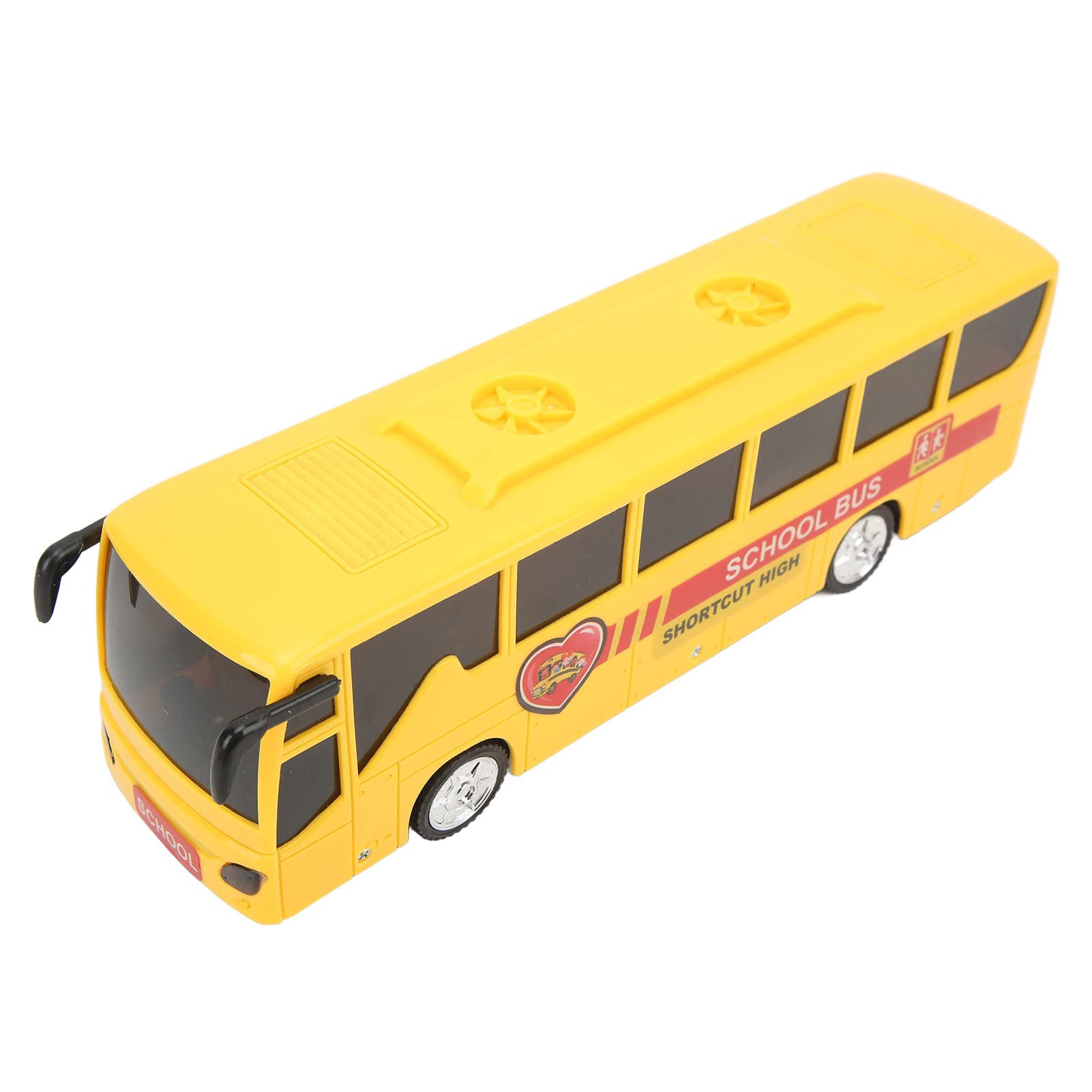Okuyonic School Bus Toy - Easy to Operate, Compact Design for Kids | Perfect for Pretend Play, Early Learning & Classroom Activities