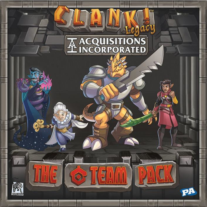 Clank! Legacy: Acquisitions Incorporated - The C Team Expansion Pack | Board Game Expansion for Strategic Deck-Building Adventures | Perfect for Game Nights & Fantasy RPG Enthusiasts