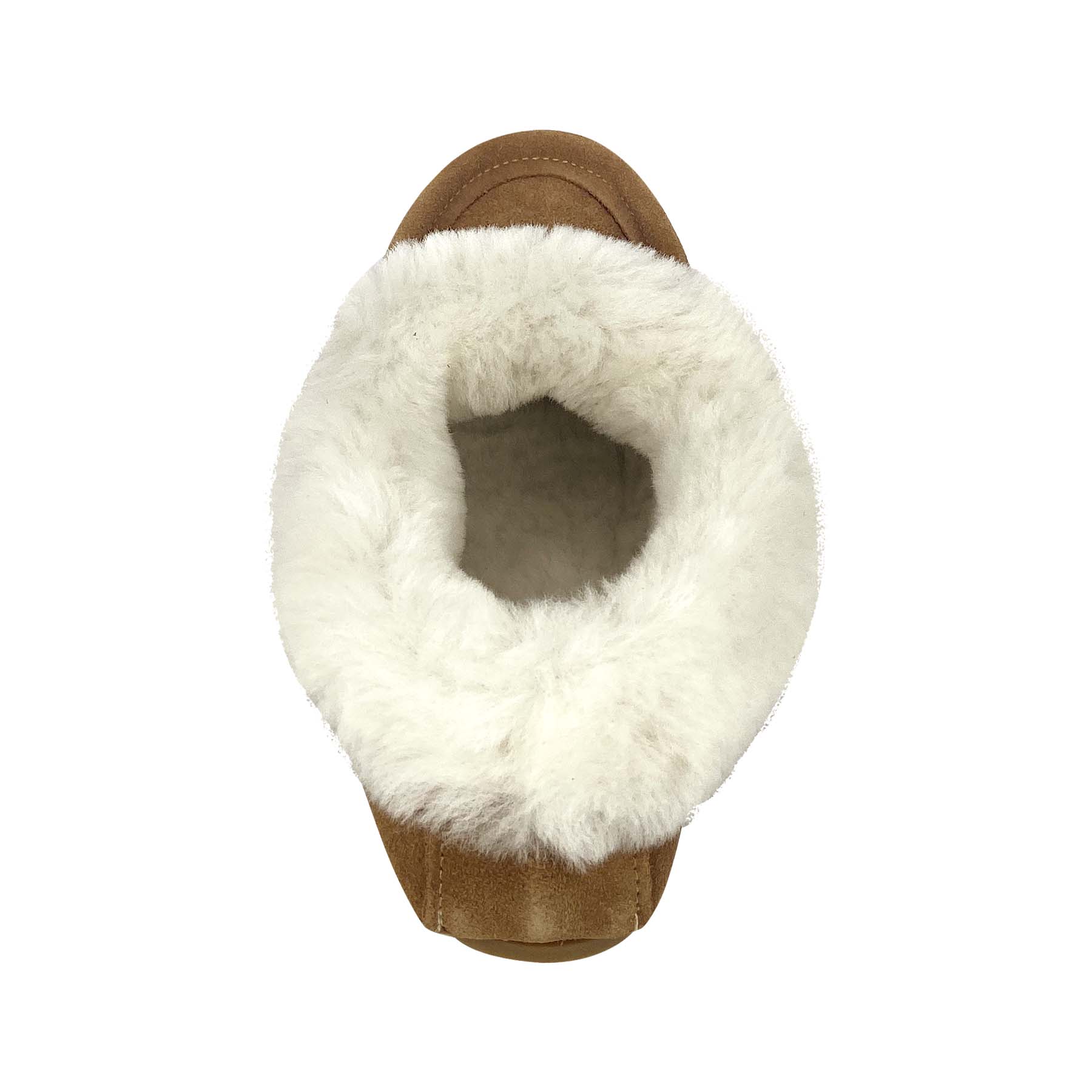 Women's Comfortable Smoke Beaded Rubber Sole Sheepskin Slippers - Cozy Indoor/Outdoor House Shoes for Winter & Lounge Wear