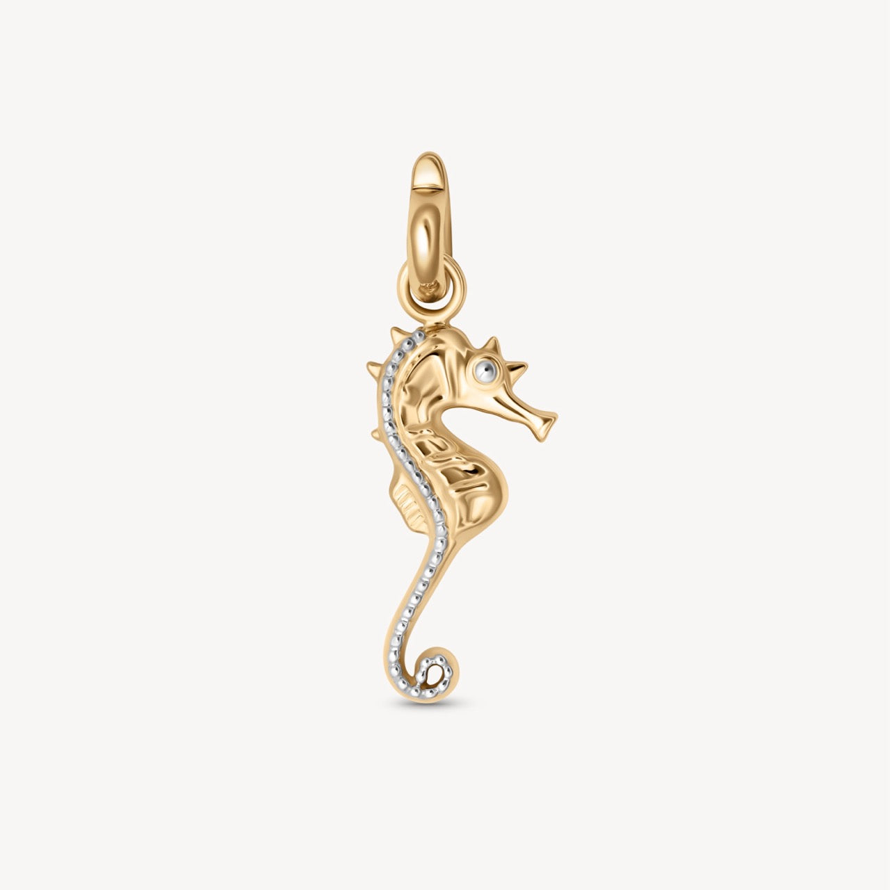 Seahorse Charm Pendant Necklace - Sterling Silver or Gold Plated - Perfect for Beach Vacations, Gifts & Boho Jewelry Lovers