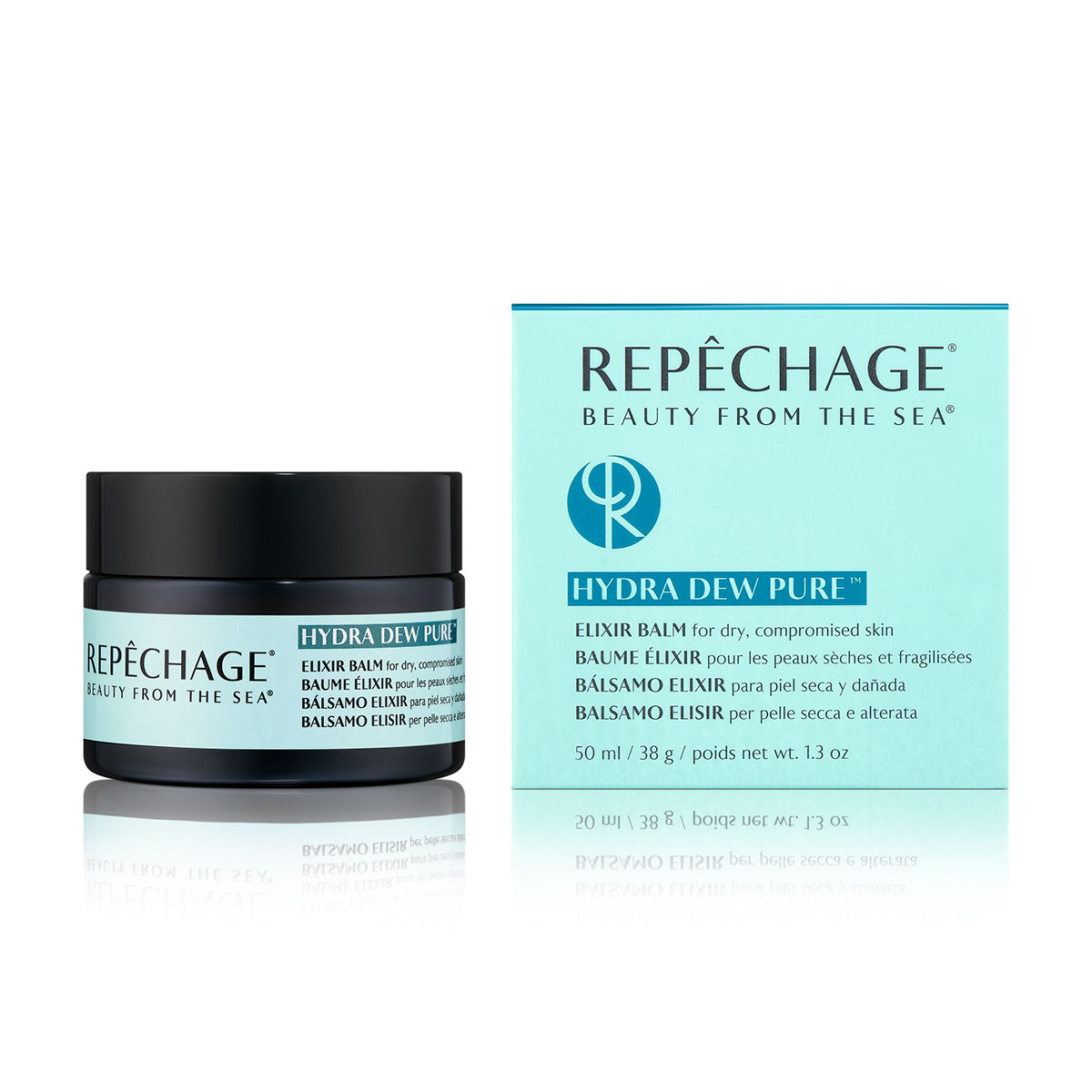 Hydra Dew Pure™ Elixir Balm - Ultra Hydrating Lip & Skin Moisturizer for Dryness Relief | Perfect for Winter Care, Chapped Lips & Nighttime Repair