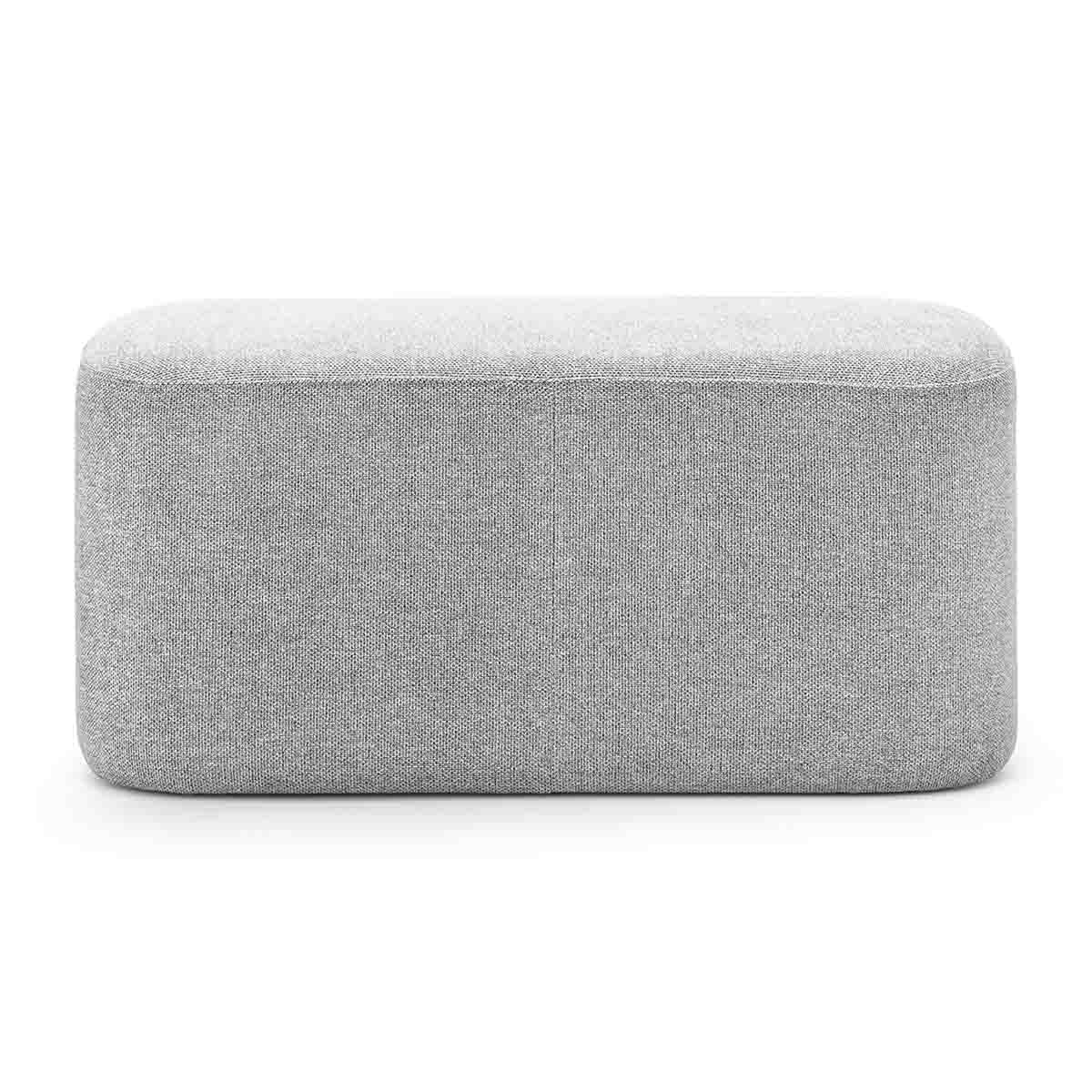 Ayla Fabric Rectangle Ottoman - Stylish and Versatile Footrest, Storage Bench for Living Room, Bedroom, or Nursery | Perfect for Extra Seating and Home Decor
