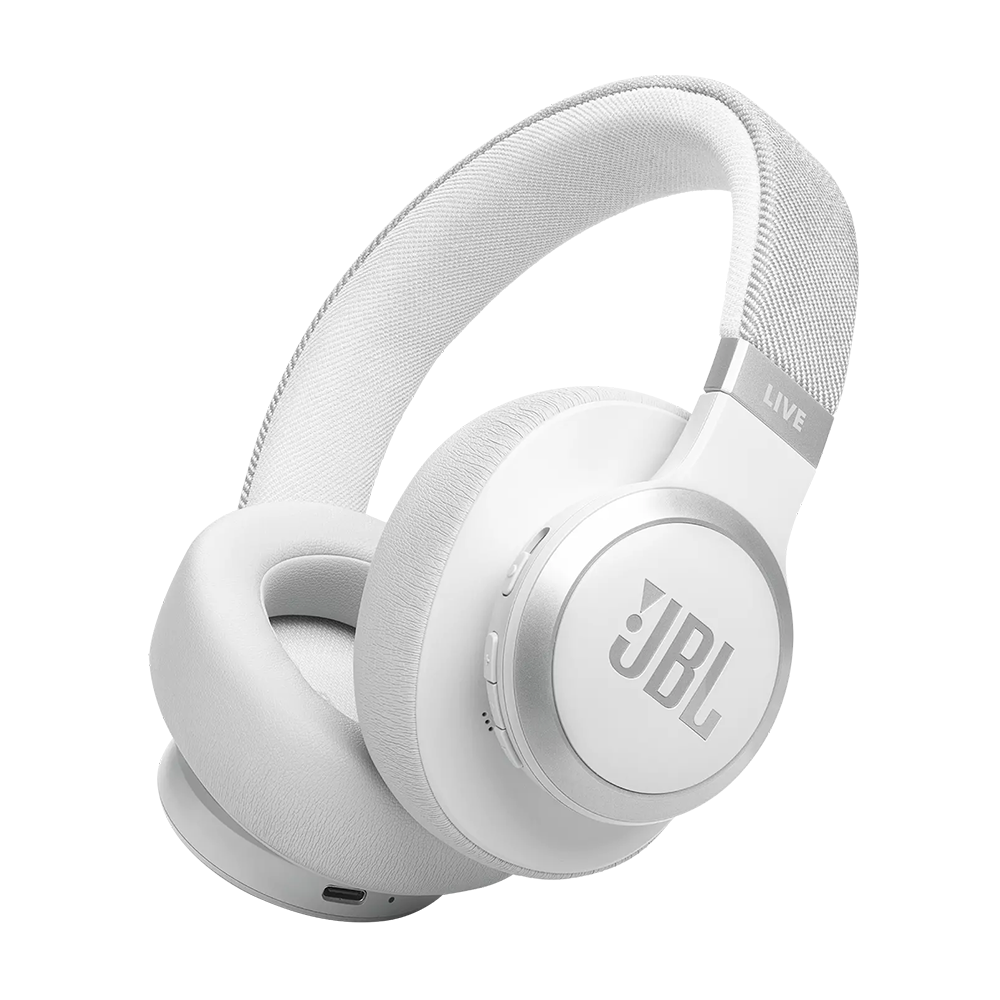 JBL Live 770NC Wireless Over-Ear Headphones with True Adaptive Noise Cancelling - Bluetooth Headset for Travel, Work & Music (Open Box)