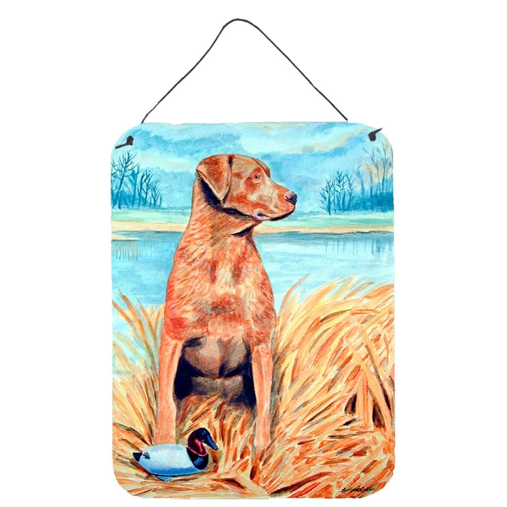 Chesapeake Bay Retriever Metal Wall Art - 12x16 Inch Aluminum Sign for Kitchen, Bar, Bathroom & Front Door Decor | Durable Multicolor Hanging Plaque for Home & Office | Perfect Gift for Dog Lovers