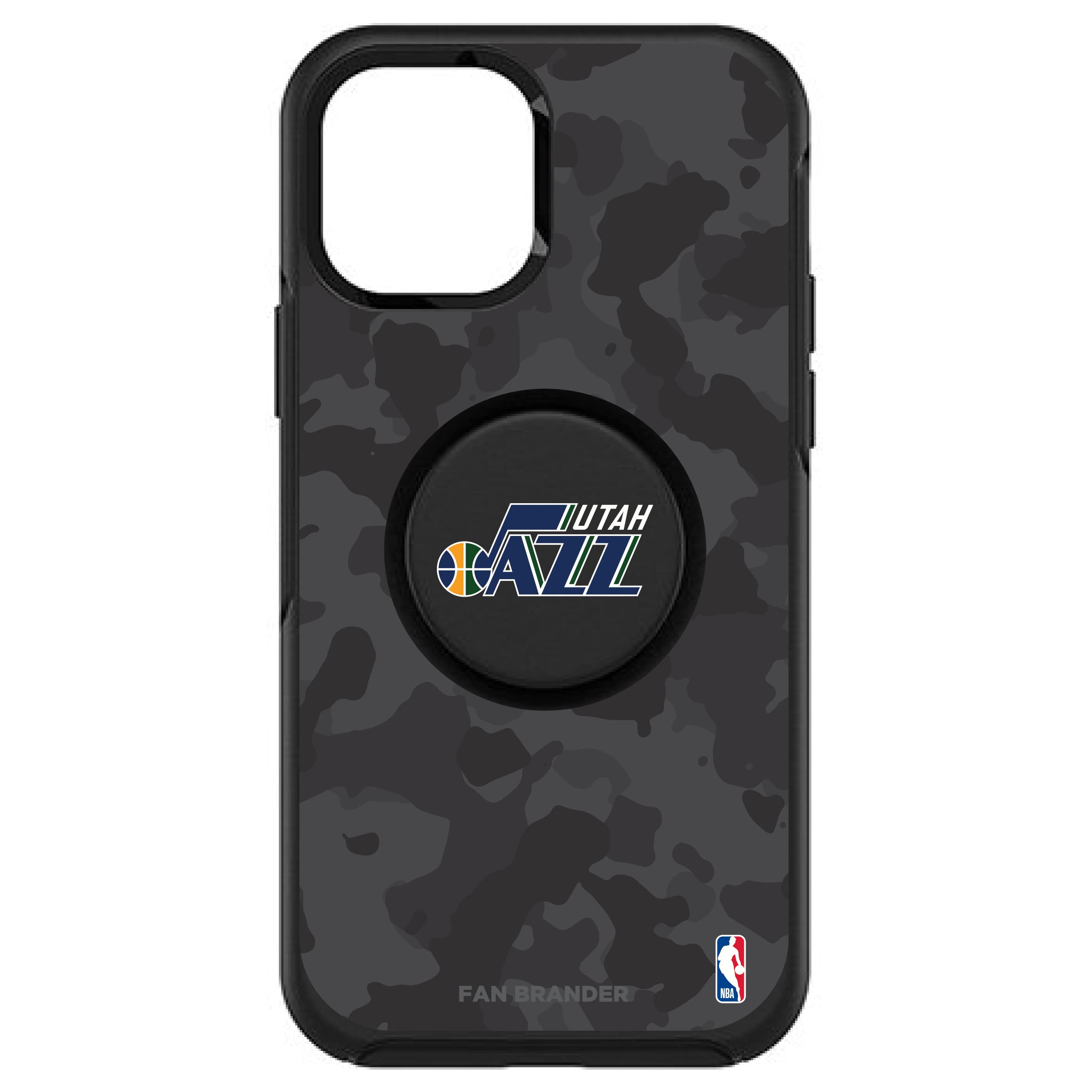 NBA OtterBox Phone Case with PopSocket & Urban Camo Design - Durable Protective Cover for iPhone Samsung Galaxy - Perfect for Basketball Fans, Outdoor Activities & Daily Use