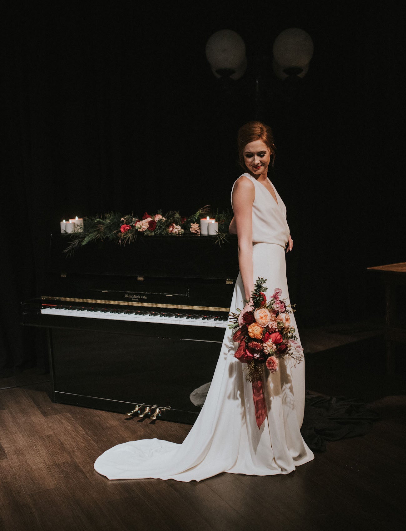 BHLDN Willowby by Watters Nikkie 58355 Floral Lace Wedding Skirt - Perfect for Bridal, Formal Events & Photoshoots