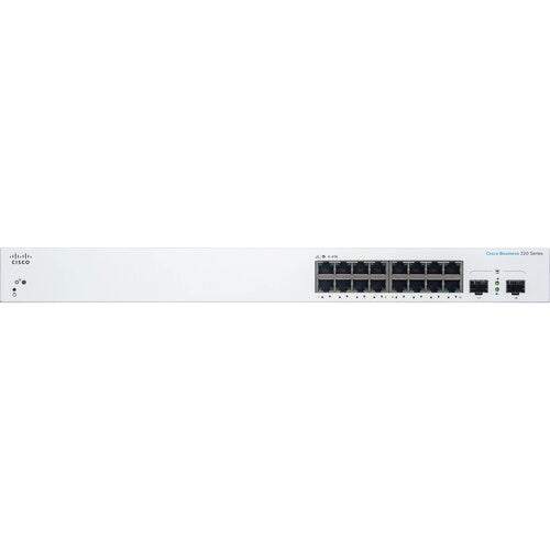 Cisco CBS220 16-Port Gigabit Managed Network Switch with 2G SFP | Business & Home Office Networking Solution for High-Speed Data Transfer