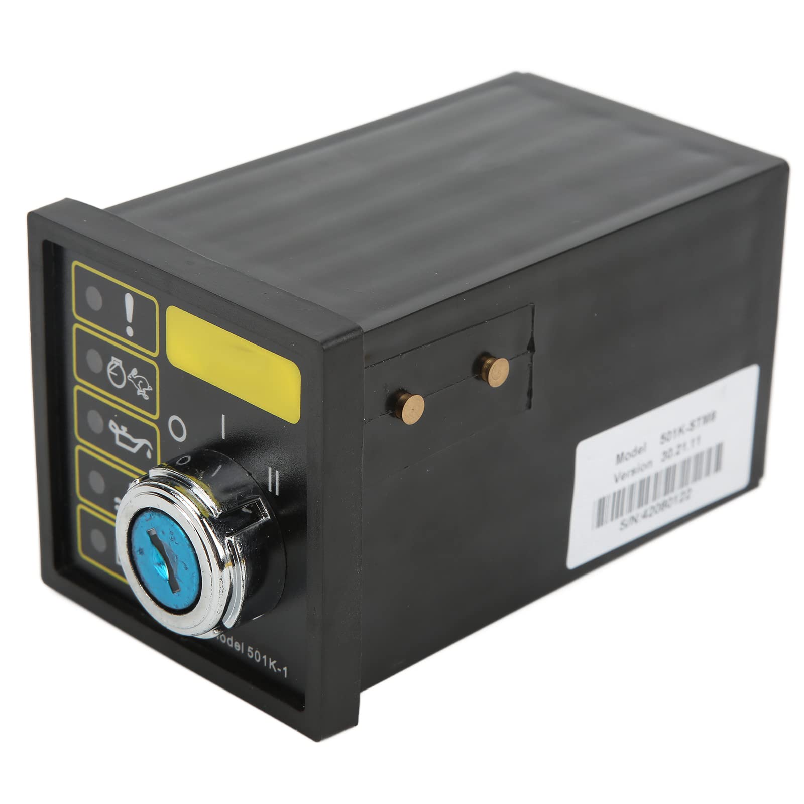 Manual Key Start Generator Controller with LED Screen for Engine - Power Backup & Emergency Use