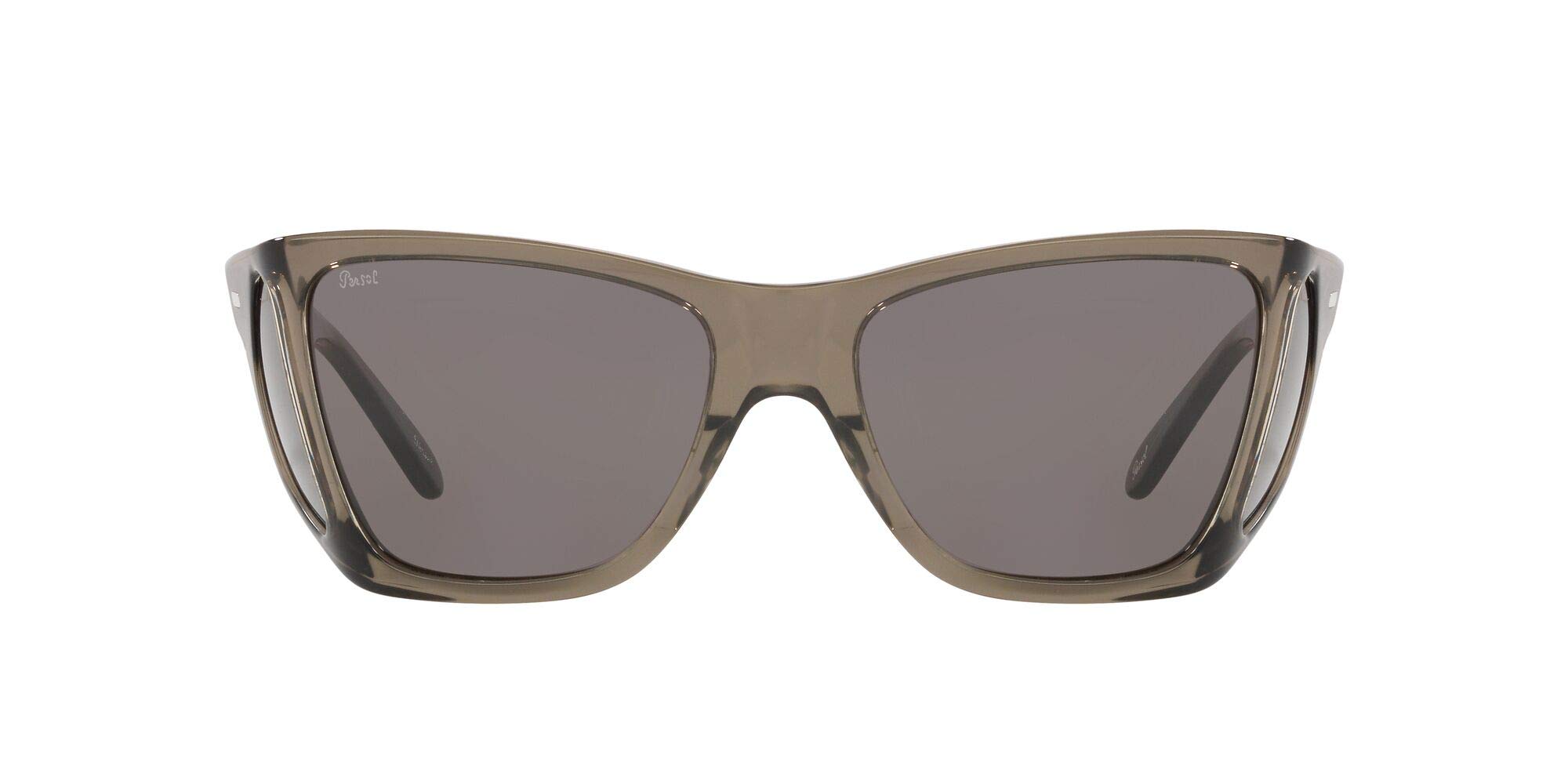 Persol PO0009 Irregular Sunglasses for Men & Women - Polarized UV Protection - Stylish Aviator Frame for Driving, Travel & Outdoor Activities