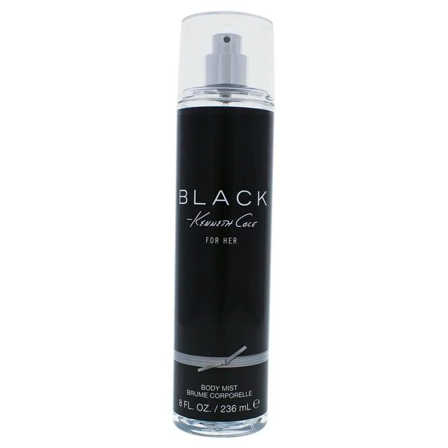 Black Body Spray for Men & Women - Long Lasting Fragrance Deodorant - Perfect for Gym, Work & Daily Use