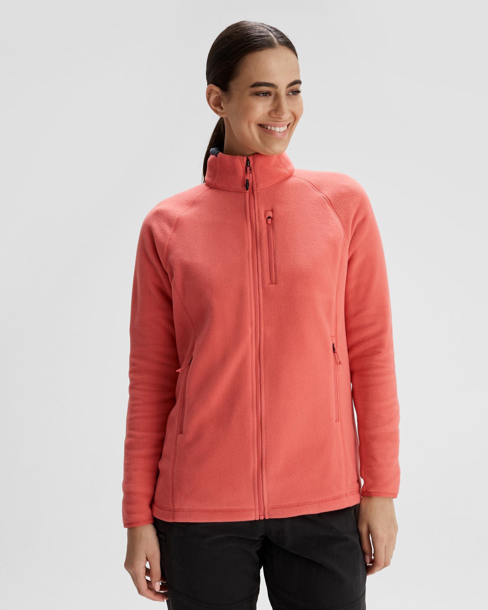 Women's Ridge 100 PrimaLoft Bio Fleece Jacket - Lightweight Warm Winter Coat for Hiking, Camping & Outdoor Activities