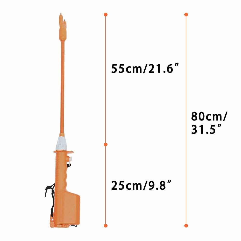 Rechargeable Electric Livestock Prodder - 32/55/57/65/80/82/90/107cm Safety Shock Stick for Cattle, Pigs & Farm Animals | Hot Shock Animal Prod | Perfect for Herding, Training & Farm Management
