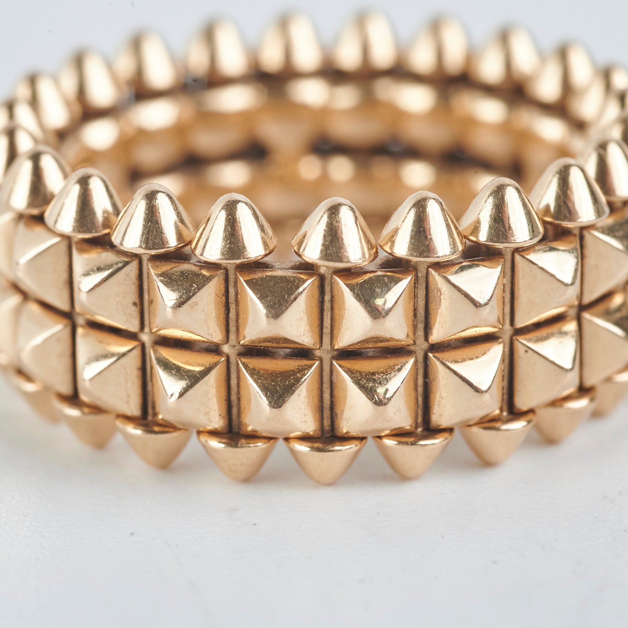 Cartier Clash De Clash Ring Size 53 in 18K Gold - Luxury Women's Jewelry for Special Occasions & Gifts