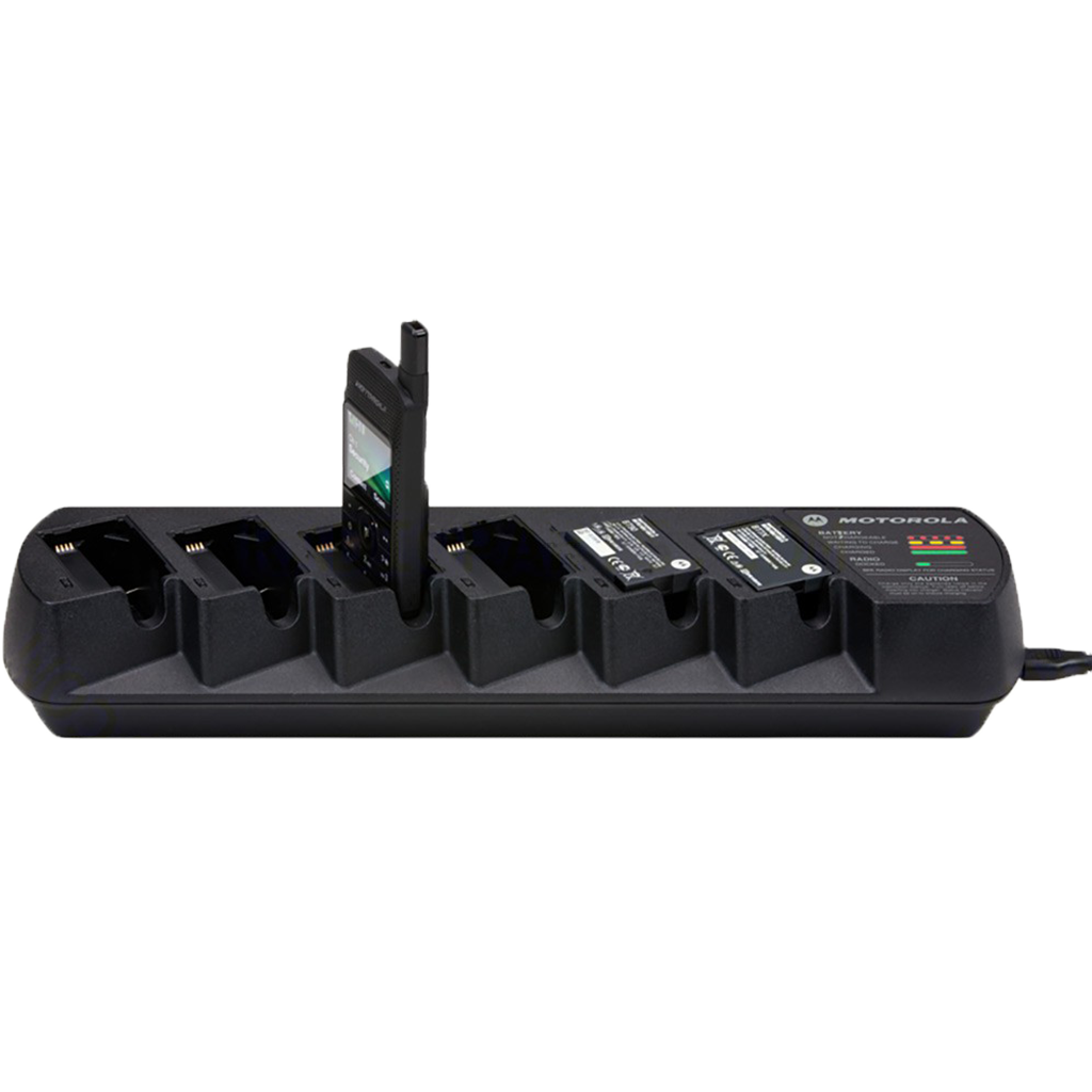 Motorola PMLN6687 Multi-Unit Rapid Charger for Walkie Talkies - Fast & Efficient Charging Solution for Business, Security, and Outdoor Communication
