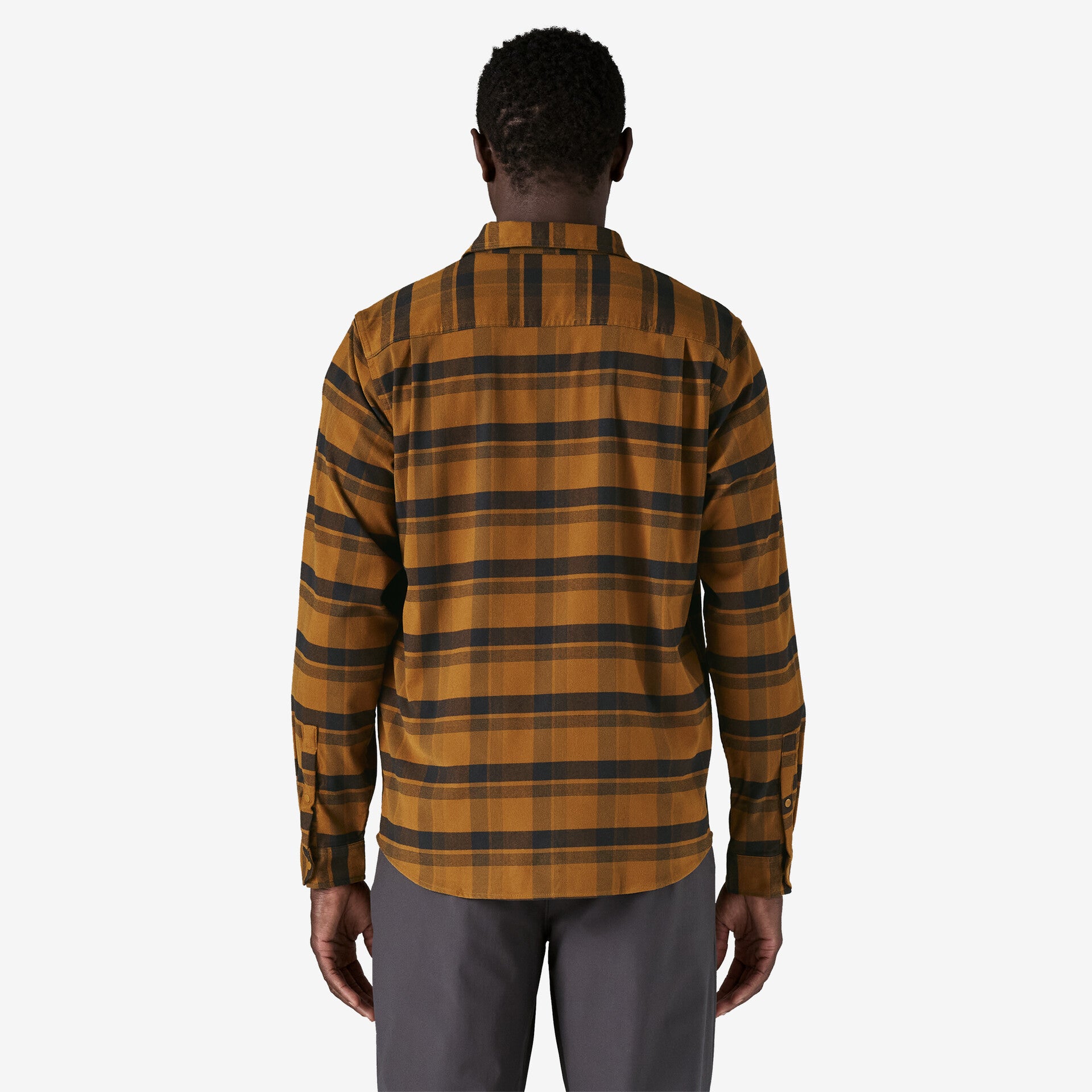 **Men's Canyonite Flannel Shirt - Soft Plaid Long Sleeve Button-Up for Casual & Outdoor Wear - Perfect for Camping, Hiking, and Fall Layering**