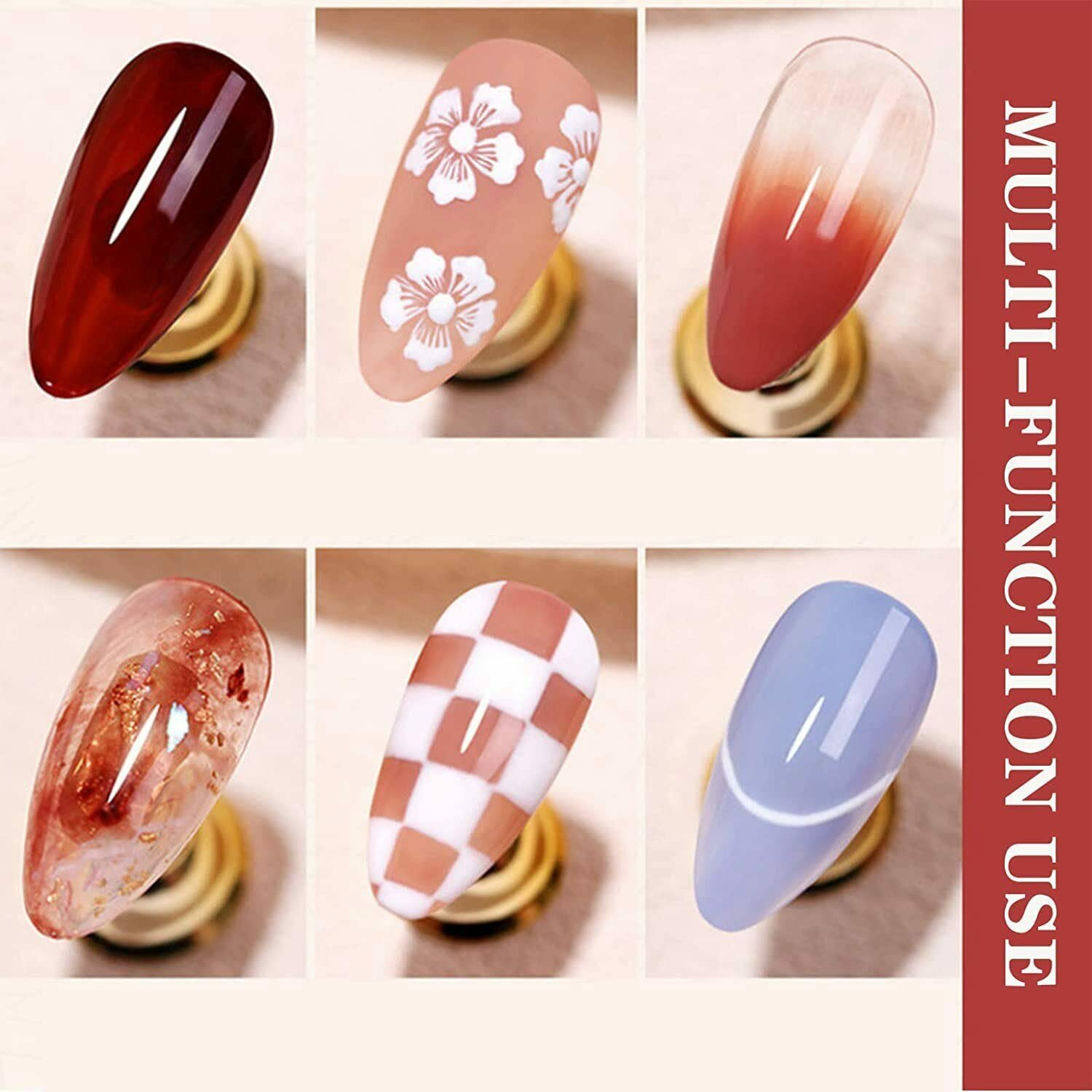 Sentechx 16 Colors Solid Nail Polish Set - Highly Pigmented Cream Gel Polish Kit for DIY Nail Art, Salon & Manicure | Perfect for Home Use, Professional Nail Design & Gift Giving
