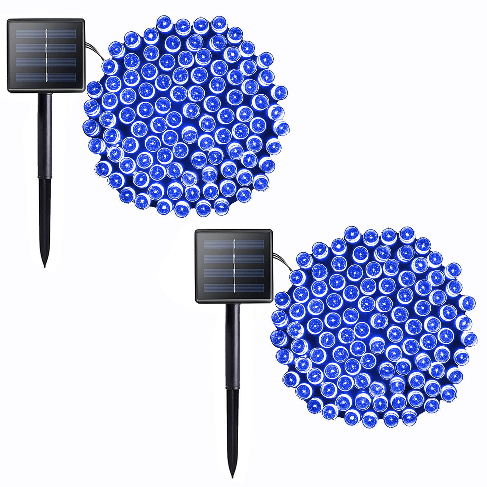 VMANOO 72Ft 200 LED Solar Outdoor String Lights - 8 Lighting Modes, Waterproof Christmas Patio Lights for Yard, Garden, Gazebo, Wedding & Party Decor - Perfect for Xmas Tree, Tent, Porch, Balcony & Indoor Decorations