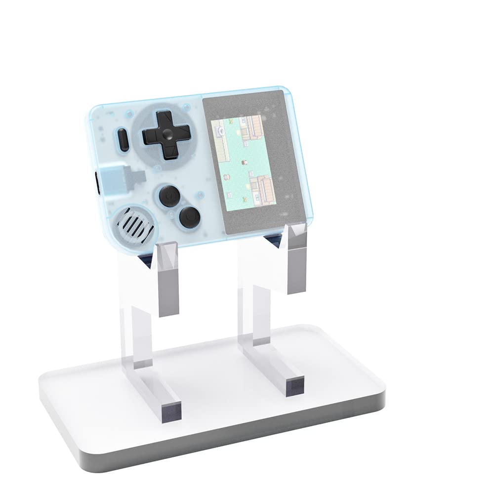 Clear Acrylic Universal Gaming Controller Stand - 2 Pack - Crystal Texture Gamepad Holder for PS5, Xbox, Switch - Perfect for Display, Storage & Organization - Ideal for Gaming Setup & Home Entertainment System