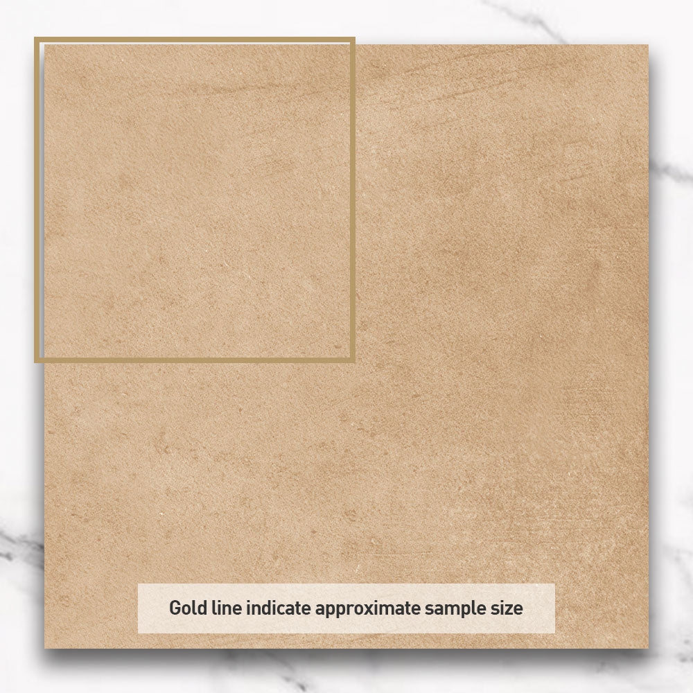 Tuscan Ochre 150x150 Matte Terracotta Look Porcelain Tile - Perfect for Kitchen Backsplash, Bathroom Flooring & Mediterranean Style Home Decor