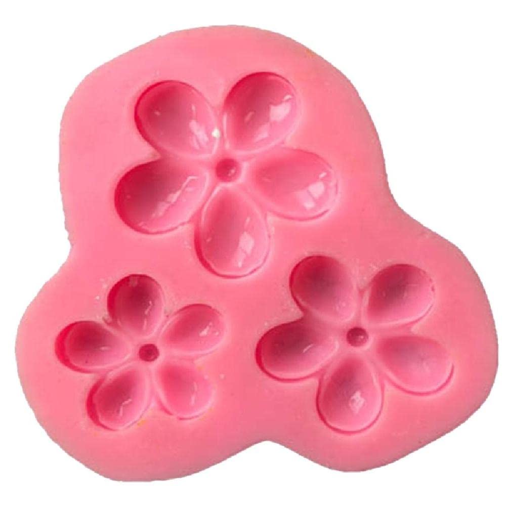 Premium Silicone Soap Molds for Candle & Resin Crafts - Floral Cake Decorating Tools, DIY Soap Making Supplies & Household Candle Molds (Perfect for Wedding Favors, Bath Bombs, and Handmade Gifts)