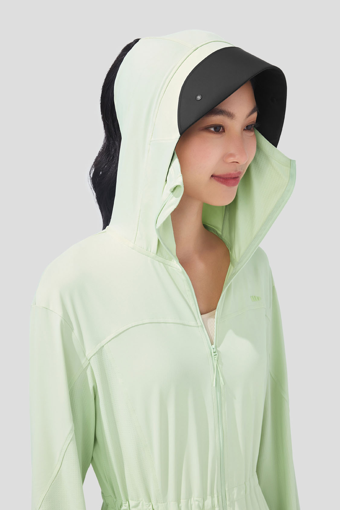 Ease Women's Full Protection Loose Long Sun Jacket UPF 50+ UV Protective Cover-Up for Beach, Pool & Outdoor Activities - AL824