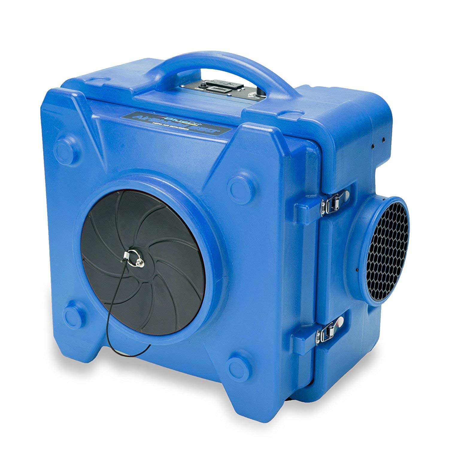 BlueDri BD-AS-550-BL Commercial HEPA Air Scrubber | Negative Air Machine for Water Damage Restoration & Air Purification | Ideal for Mold Remediation, Construction Sites & Fire Damage Cleanup
