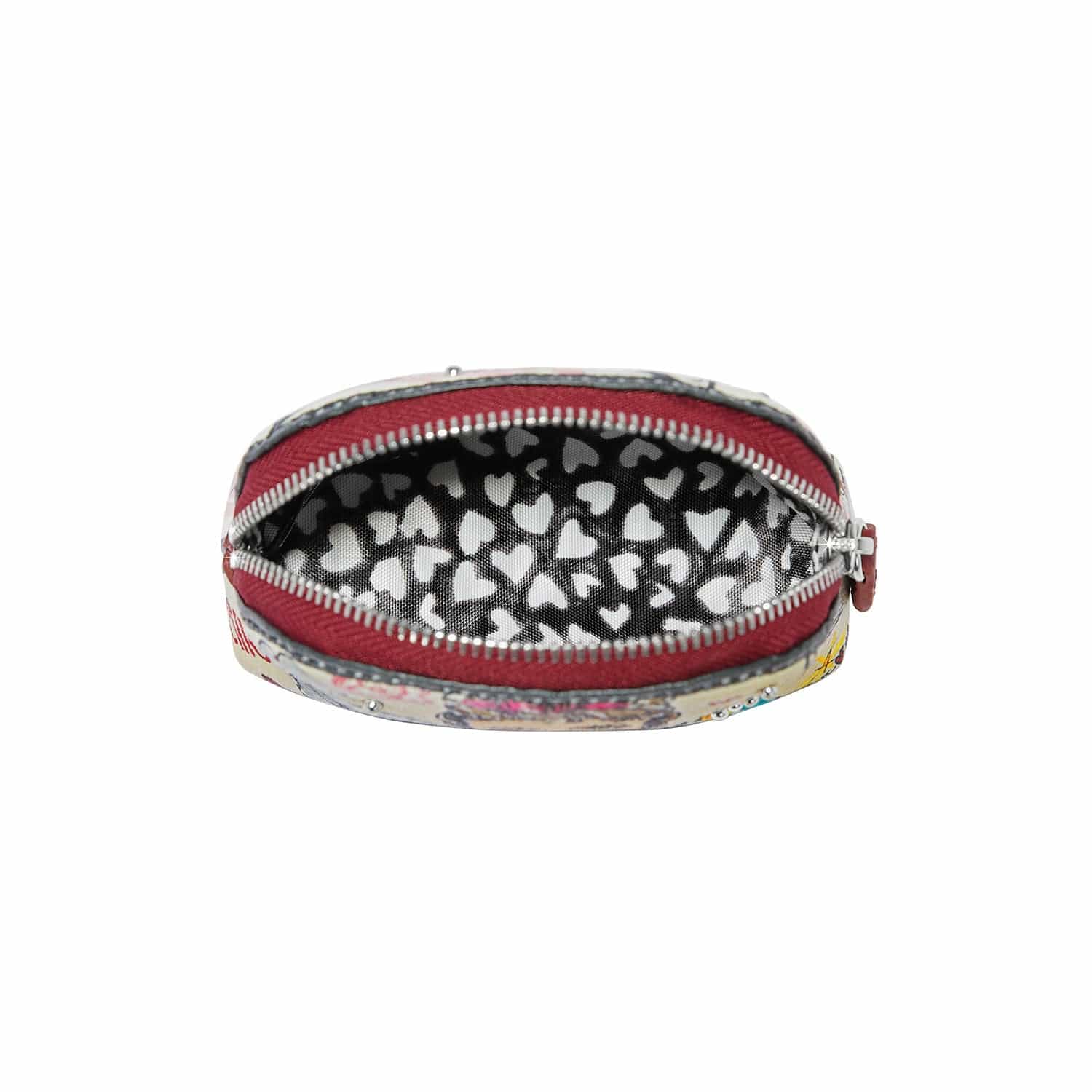 Paris Blooms Mini Coin Purse - Elegant Floral Wallet for Women | Perfect for Travel, Shopping & Everyday Use