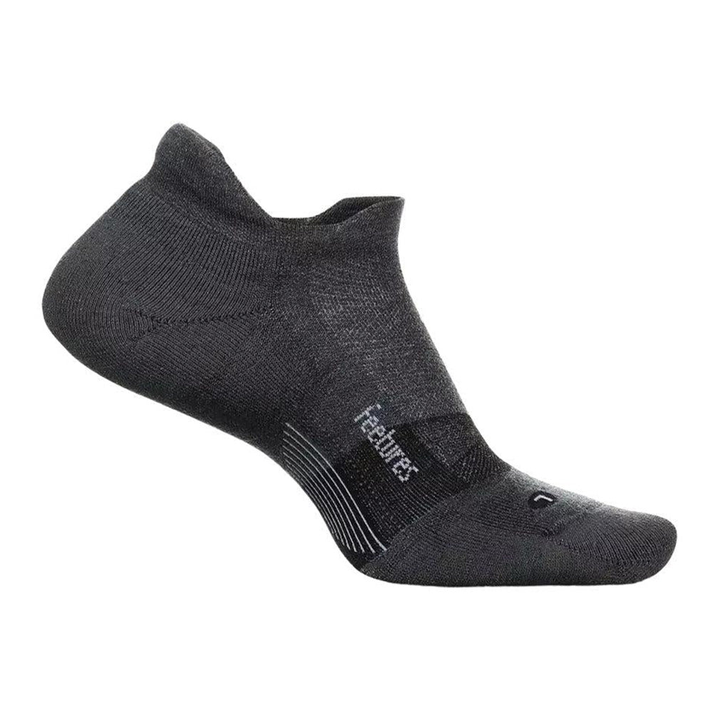 Feetures Merino 10 Cushion No Show Tab Socks - Ultra Soft Wool Running & Athletic Socks for Men & Women - Perfect for Gym, Hiking & Everyday Comfort