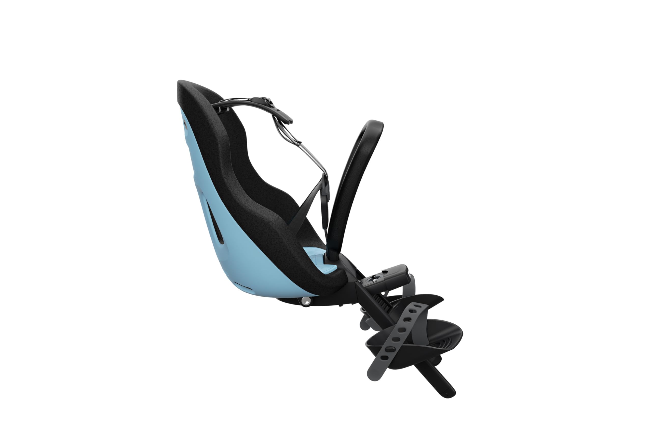Thule Yepp Nexxt 2 Mini Bike Seat for Kids - Blue | Lightweight & Adjustable Child Bicycle Carrier | Perfect for Urban Commuting & Family Cycling Adventures
