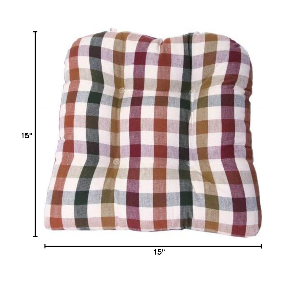 Cambridge AG-60210 Non-Slip Chair Cushion - Comfortable Seat Pad for Office, Dining, and Living Room Chairs - Home & Office Decor Accessory