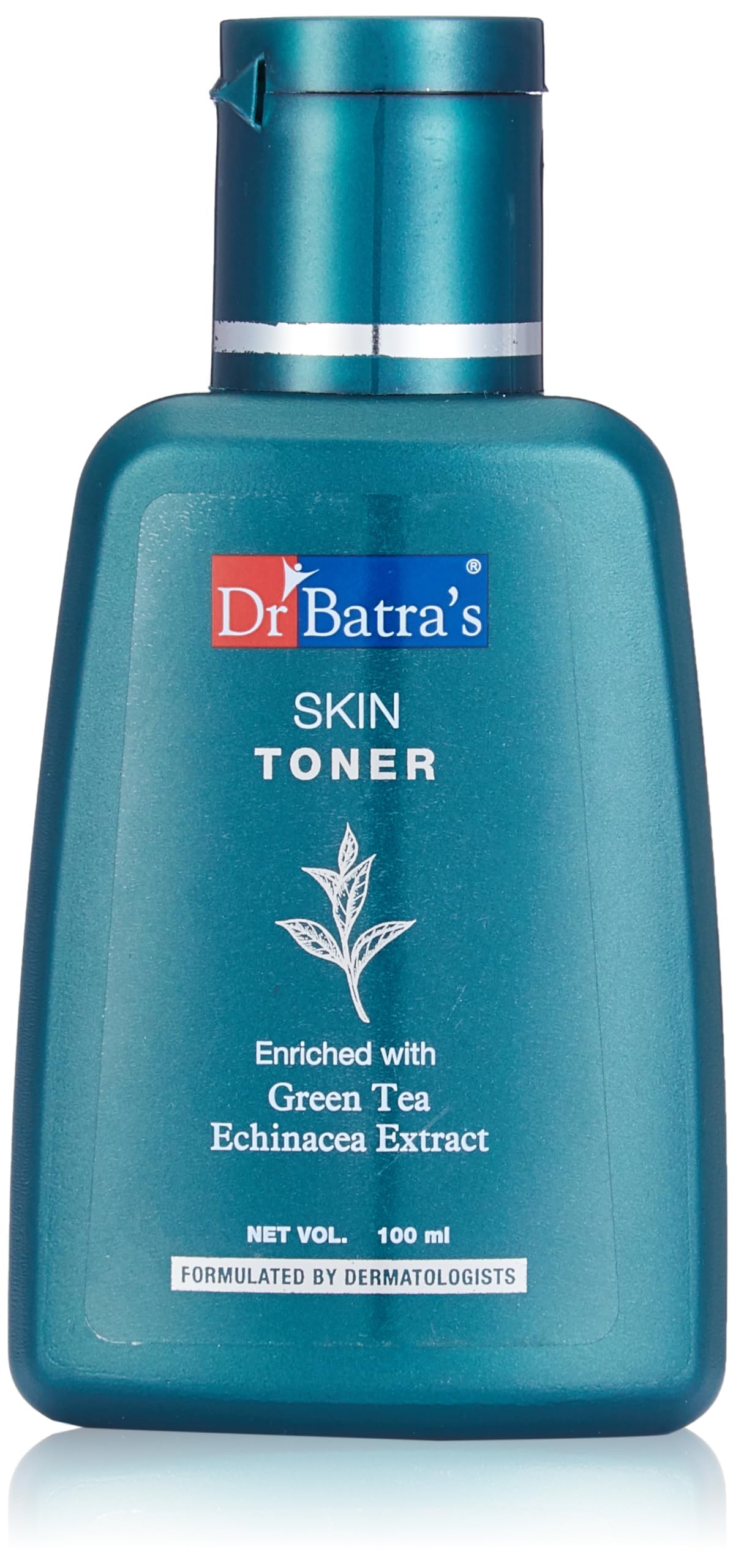 Dr. Batra's Skin Toner with Echinacea & Green Tea - Oil Control & Hydration Facial Toner for Glowing Skin | SLS & Paraben Free | 100ml | Perfect for Daily Skincare Routine & Post-Cleansing Refreshment