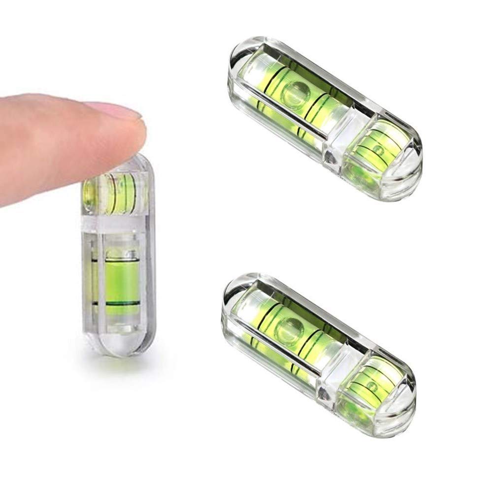 Mini Bubble Spirit Levels 30x9mm - Precision Measuring Tools for Carpentry, Masonry & DIY Projects - Perfect for Leveling, Alignment & Layout Work