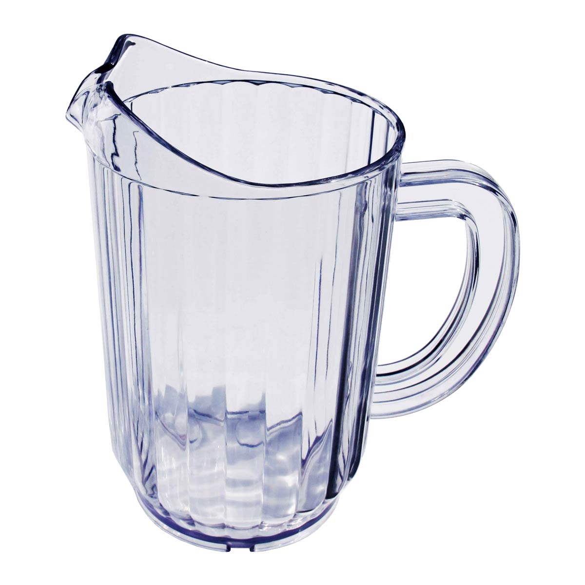 Premium 60 oz Clear Polycarbonate Water Pitcher - BPA-Free, Shatter-Resistant & Dishwasher Safe - Perfect for Iced Tea, Lemonade & Refreshing Beverages at Home, Office or Parties