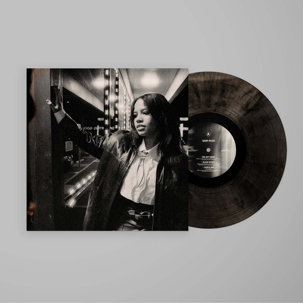 Babyrose & BADBADNOTGOOD - Slow Burn Vinyl Record | Indie Jazz & Soul Music | Perfect for Relaxing Evenings & Coffee Shop Ambience