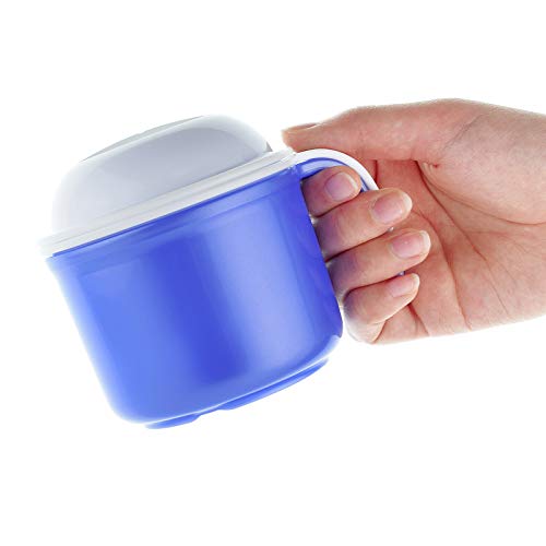 Premium Denture Cleaning Cup with Strainer & Lid – 10.6 Oz Large Capacity Denture Soaker for False Teeth, Retainers & Pacifiers – Perfect for Nightly Soaking & Travel Storage