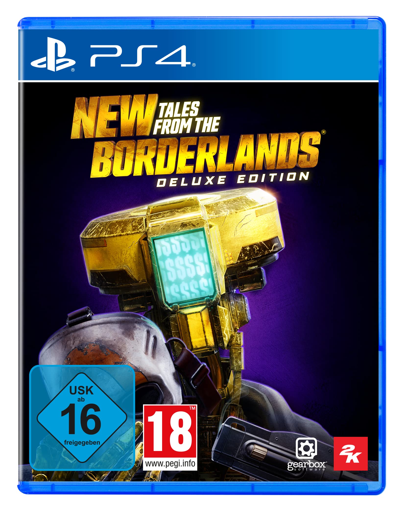 New Tales from the Borderlands Deluxe Edition - PS4 Game (USK & PEGI Rated) | Action-Adventure RPG for PlayStation 4 | Perfect for Fans of Borderlands Series & Co-op Gaming
